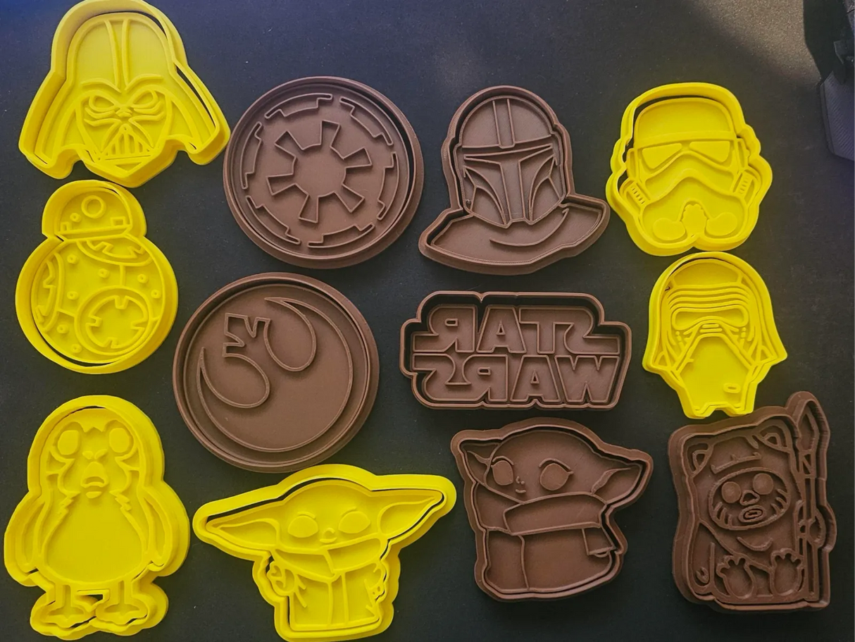 The Wars Cookie Cutter Set-PRINTFORGE