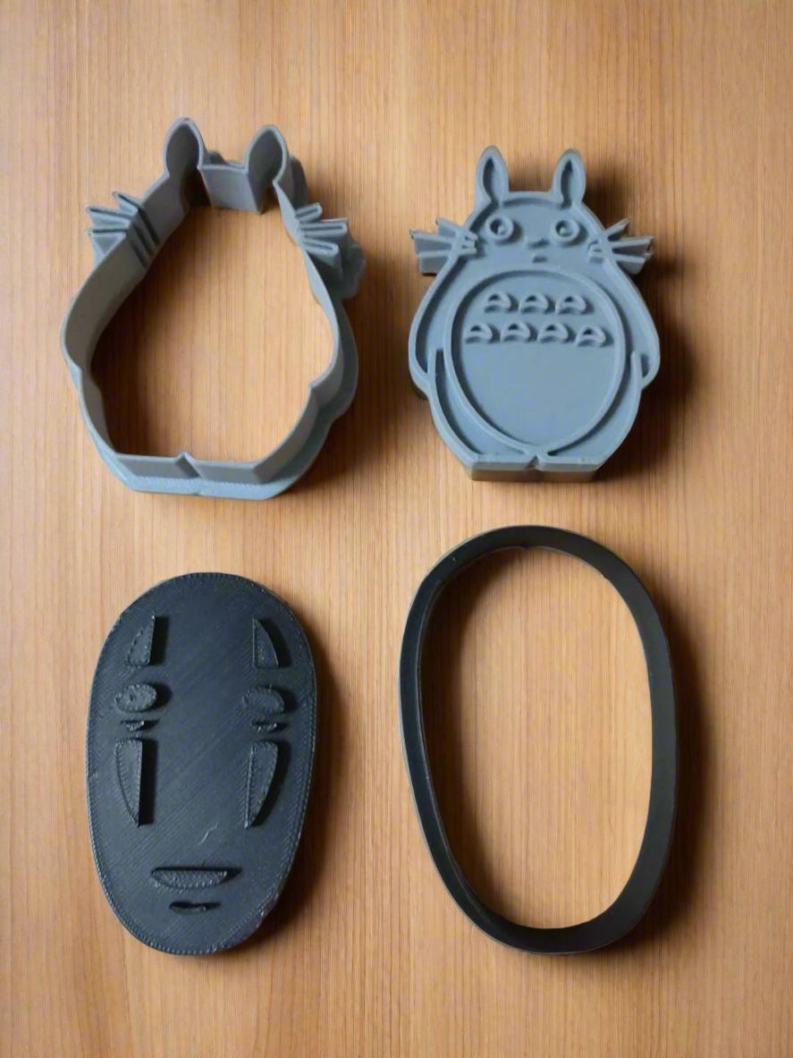 Ghibli Cookie Cutter and Stamps