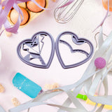 Heart with Lace Design Cookie Cutter