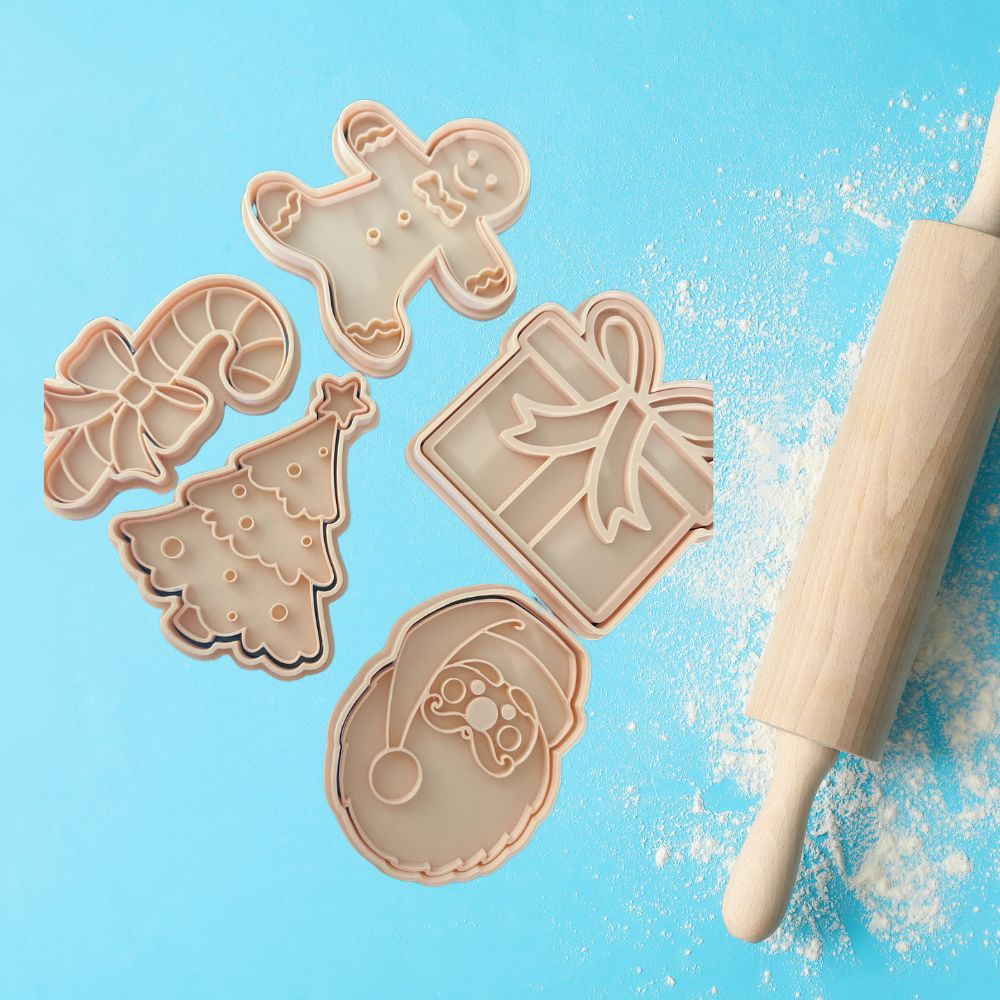 Christmas Cookie Cutter Set-PRINTFORGE