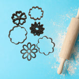 Cookie cutter stamp flower set no.1-PRINTFORGE