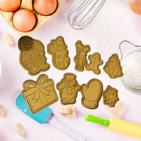 Christmas Characters Cookie Cutter Set of 18-PRINTFORGE