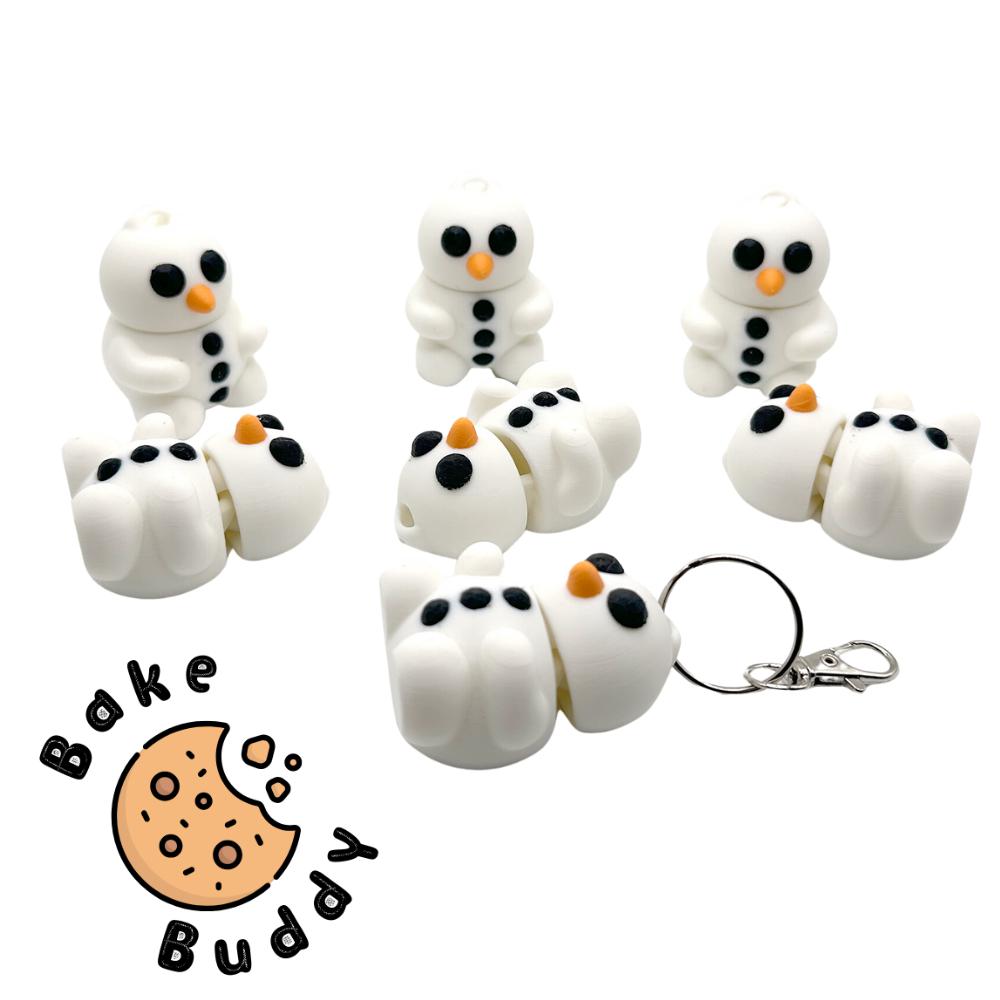 Flexi Snowman & Keychain