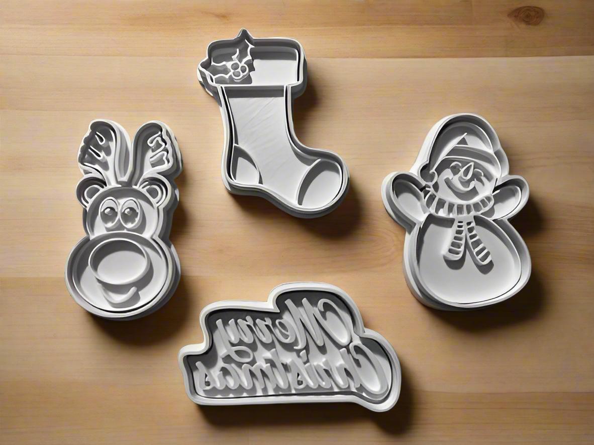 Christmas Cookie Cutter and Stamps