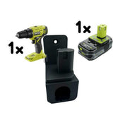 4x Ryobi Wall-Mounted Tool & Battery Holders - Convenient Storage for Your Tools-PRINTFORGE