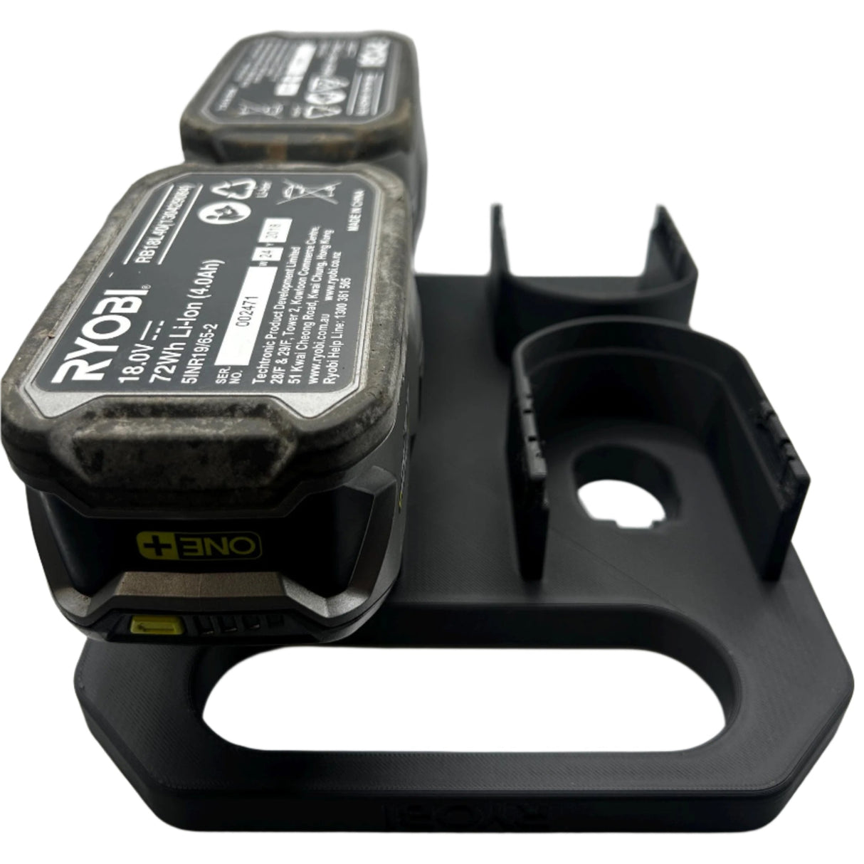 Ryobi Battery Caddy - Secure and Portable Battery Storage Solution-PRINTFORGE