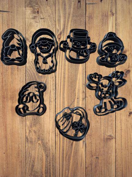 Winter Cookie Cutters-PRINTFORGE