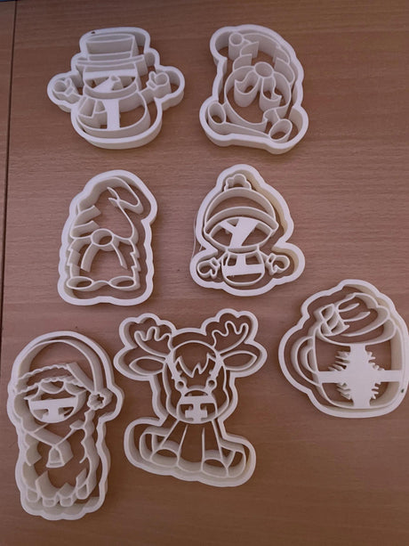 Winter Cookie Cutters-PRINTFORGE