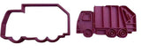 Garbage truck cookie cutter and stamp-PRINTFORGE