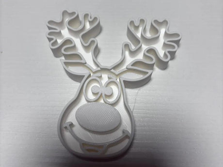 Reindeer Christmas Cookie Cutter-PRINTFORGE