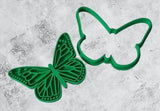 Butterfly Cookie Cutter and Stamp-PRINTFORGE