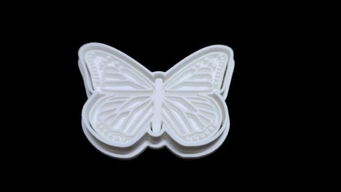 Butterfly Cookie Cutter and Stamp-PRINTFORGE