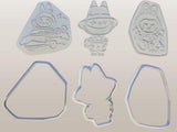 Popmart Labubu Cookie Cutter Set 1-PRINTFORGE