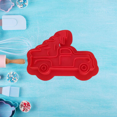 Xmas Truck Cookie Cutter-PRINTFORGE