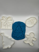 Christmas Cookie Cutter Set & Stamp Set - Christmas-PRINTFORGE