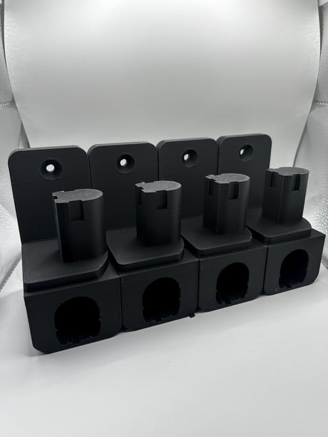 4x Ryobi Wall-Mounted Tool & Battery Holders - Convenient Storage for Your Tools-PRINTFORGE