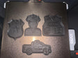 Police Cookie Cutters and Stamps-PRINTFORGE