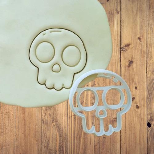 Skull Halloween cookie cutter-PRINTFORGE