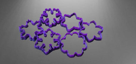 Snowflake Cookie Cutters for Christmas-PRINTFORGE