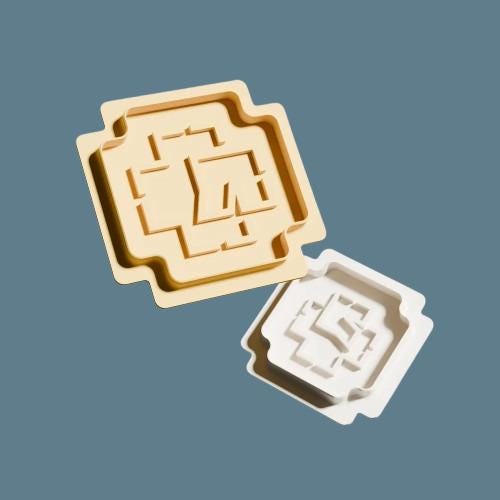 Rammstein logo cookie cutters-PRINTFORGE