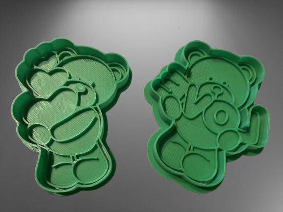 Bear Cookie Cutters-PRINTFORGE