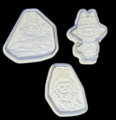 Popmart Labubu Cookie Cutter Set 1-PRINTFORGE