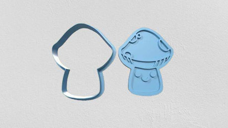 Mushroom Cookie Cutter Set-PRINTFORGE