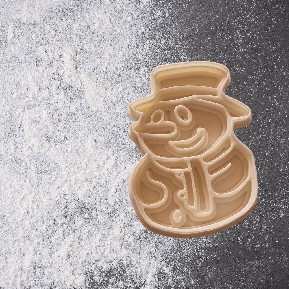 Snowman Cookie Cutter-PRINTFORGE