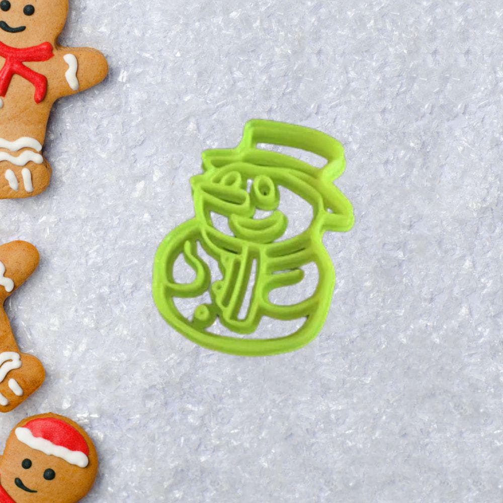 Snowman Cookie Cutter-PRINTFORGE